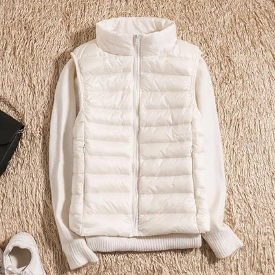 Johanne™ | Stilfuld Dame Puffer Vest