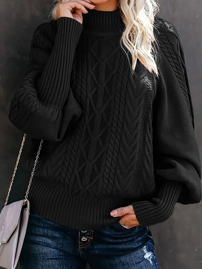 Linnea™ | Elegant sweater med fletmønster
