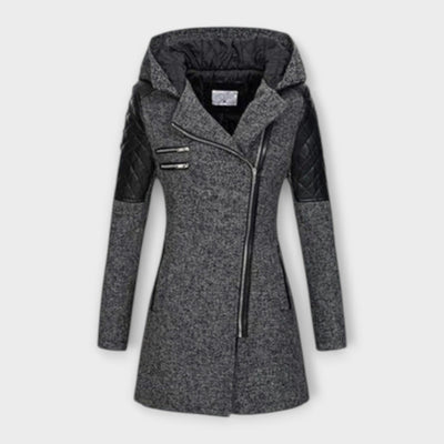 Freja™ | Elegant jakke med hætte