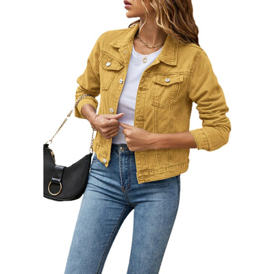 Gry™ | Stilfuld Casual Denimjakke