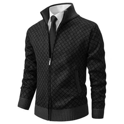 Henrik™ | Elegant cardigan med lynlås