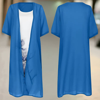 LARISSA™ KJOLE | Sommerlig elegance med gratis cardigan
