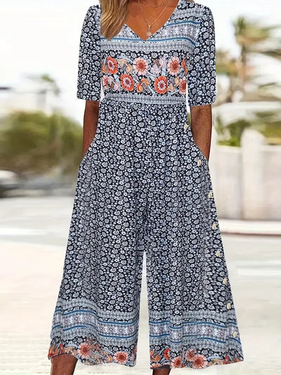 Nerina™ – Sommerlig blomster jumpsuit