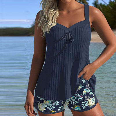 Elvia™ – Flatterende tankini med shorts