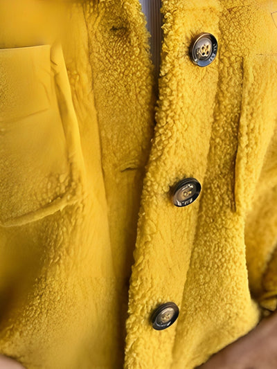 Lea™ | Varm & stilfuld teddyfrakke