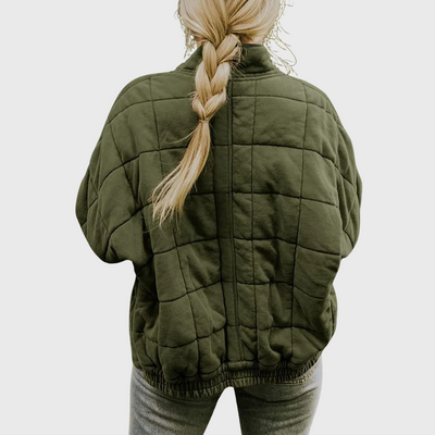 Josiane™ – Behagelig oversized quiltet jakke