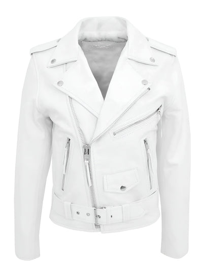 Austin™ | Klassisk Biker Læderjakke
