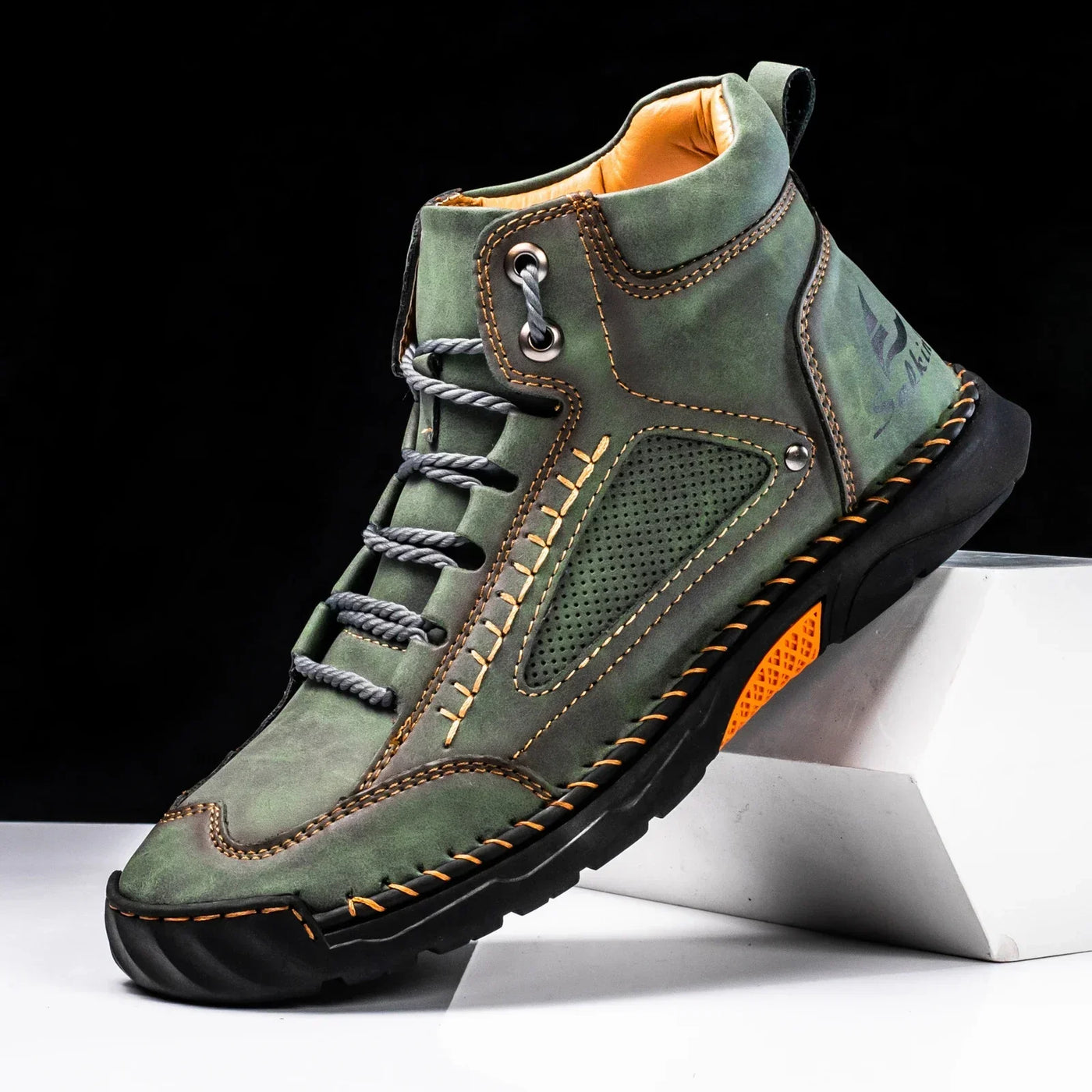 Milan™ | Læder high-top sko