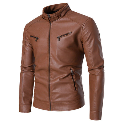 Bjørn™ | Klassisk Biker Læderjakke