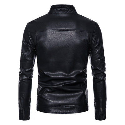 Bjørn™ | Klassisk Biker Læderjakke