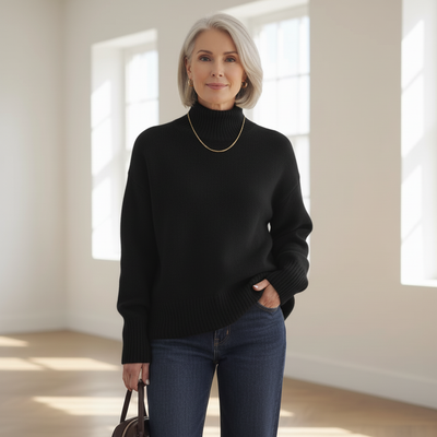 Selena™ | Cashmere Rullekrave
