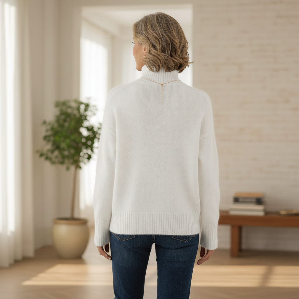 Selena™ | Cashmere Rullekrave