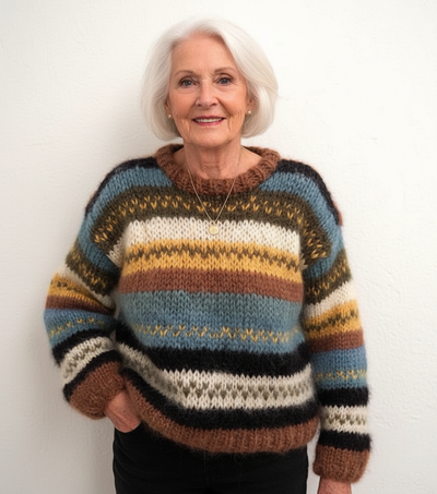 Silje™ | Varm og behagelig strikkegenser