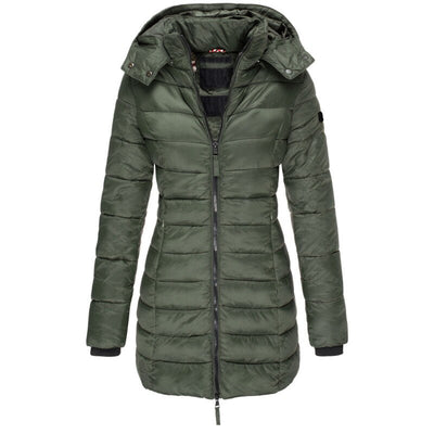 Astrid™ | Lang dunjakke
