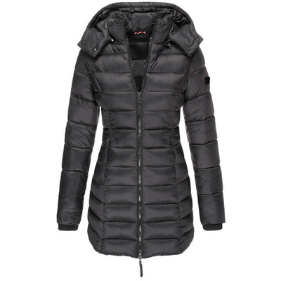 Astrid™ | Lang dunjakke