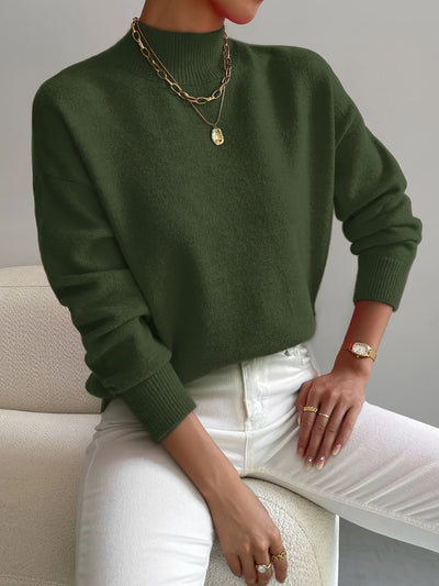 Sofie™ | Blød rullekravesweater
