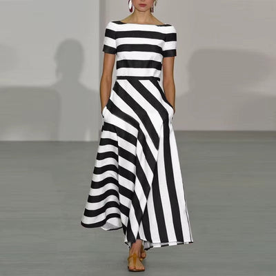 Amanda™ - Elegant og let kjole med feminine detaljer